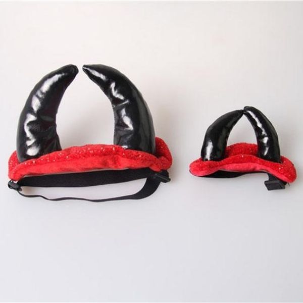Chapeau pour Chat Diable Rouge