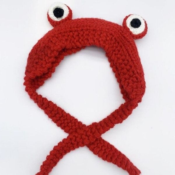 Bonnet pour Chien au Tricot XL