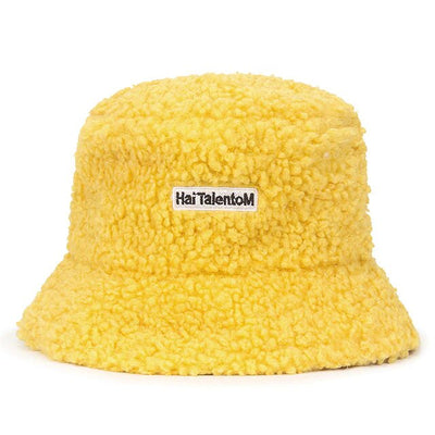 Chapeau Fourrure Pour Homme jaune