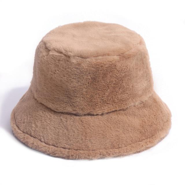 Chapeau Hiver Femme Camel | Bob Nation