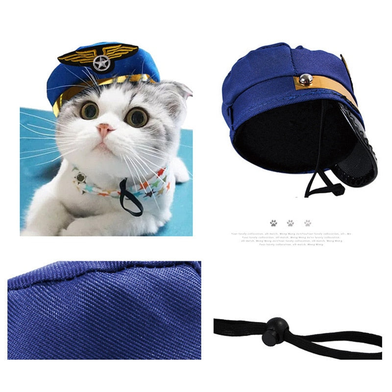 Casquette pour Chat Le Minou Marin