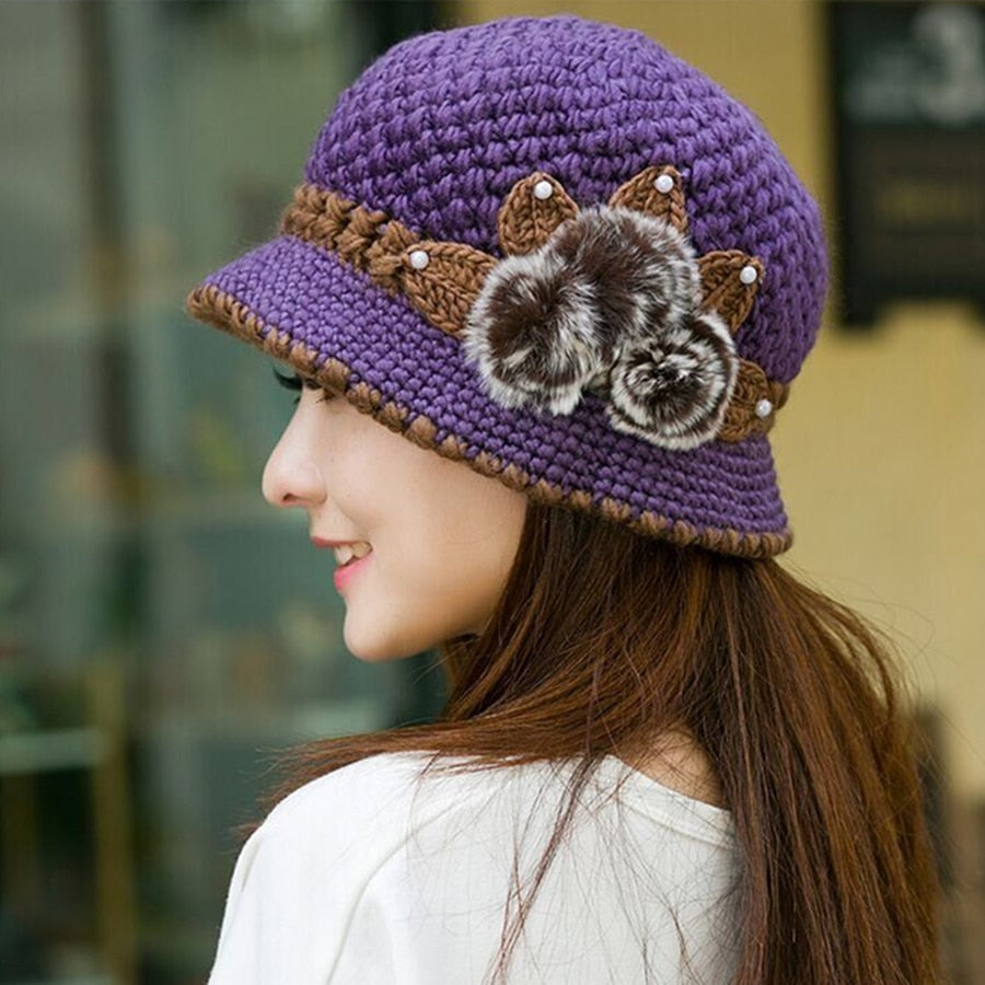 Bob Fourrure Chic au Tricot