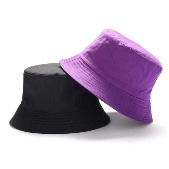 Bob Réversible violet noir