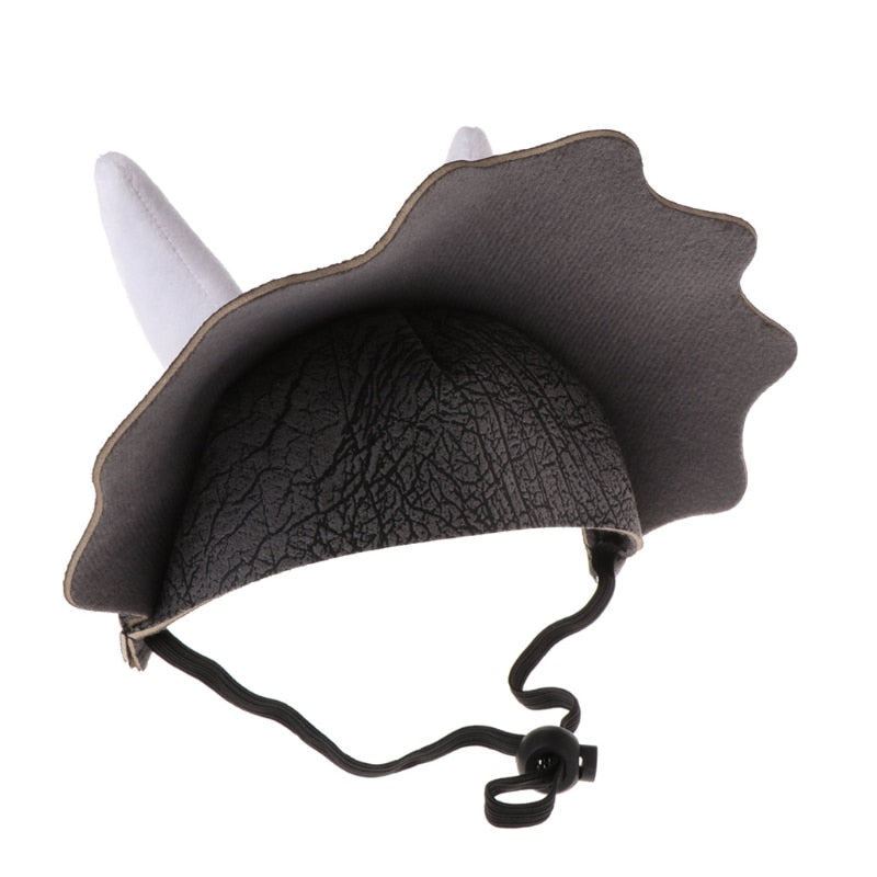 Bonnet pour Chien Tricératops XS
