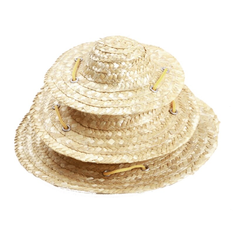 Chapeau pour Chien Paille Tropical