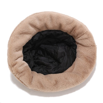 Bob Fourrure Beige Pastel