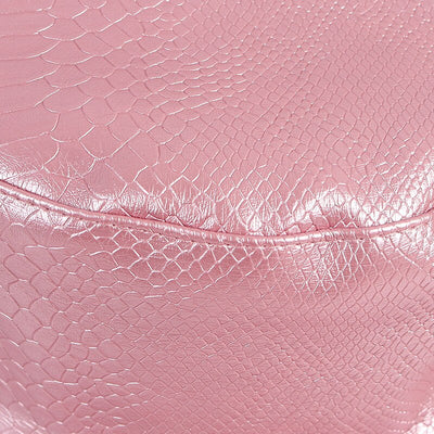 Bob Vinyle Rose Effet Crocodile