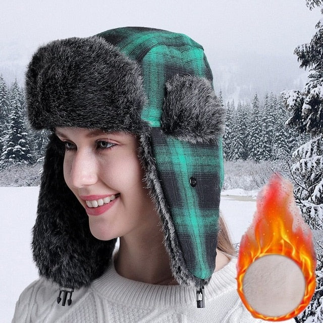 Bob Fourrure Authentique Canadien (cache-oreilles)
