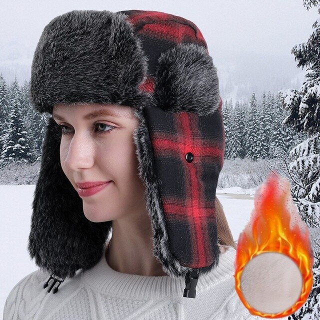 Bob Fourrure Authentique Canadien (cache-oreilles)