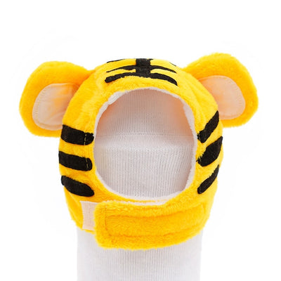 Bonnet pour Chat en Tricot Tigre