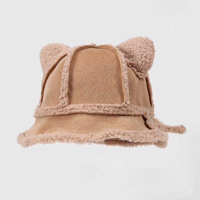 Bob Enfant Fourrure d'Hiver Tendance