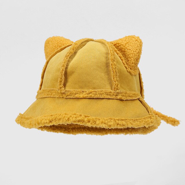 Bob Enfant Fourrure d'Hiver Tendance