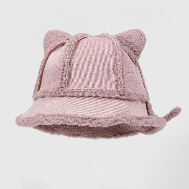 Bob Enfant Fourrure d'Hiver Tendance