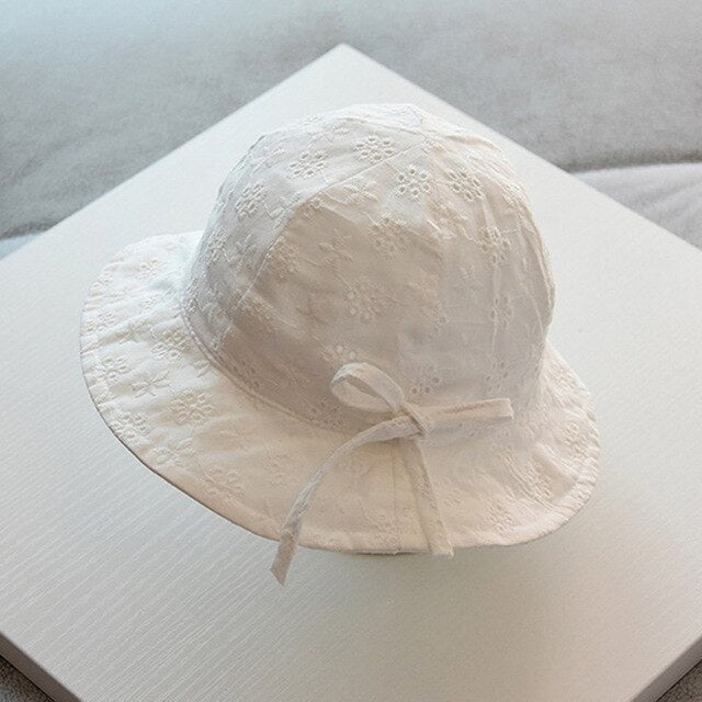 Chapeau Fille Cérémonie Blanc | Bob Nation